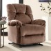 Romulus Power Lift Chair Chocolate